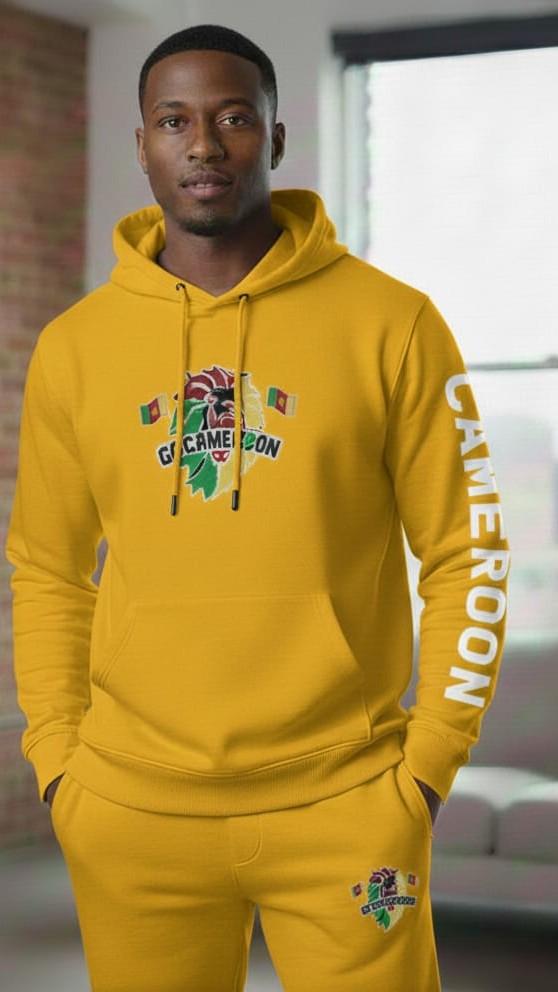 Ensembe jogging adulte Jaune