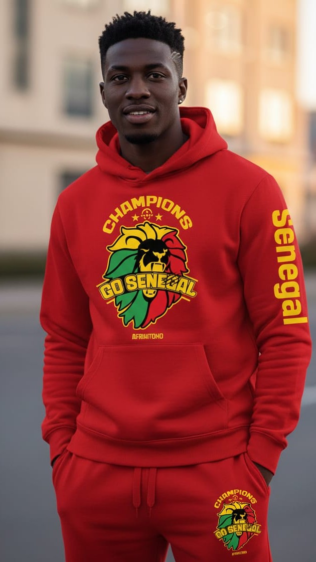 Ensembe jogging adulte Rouge