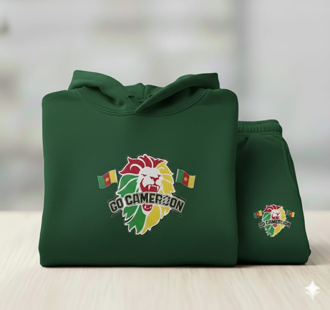 Ensembe jogging adulte vert