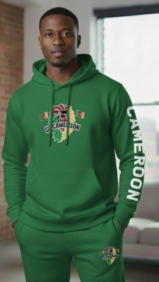 Ensembe jogging adulte vert