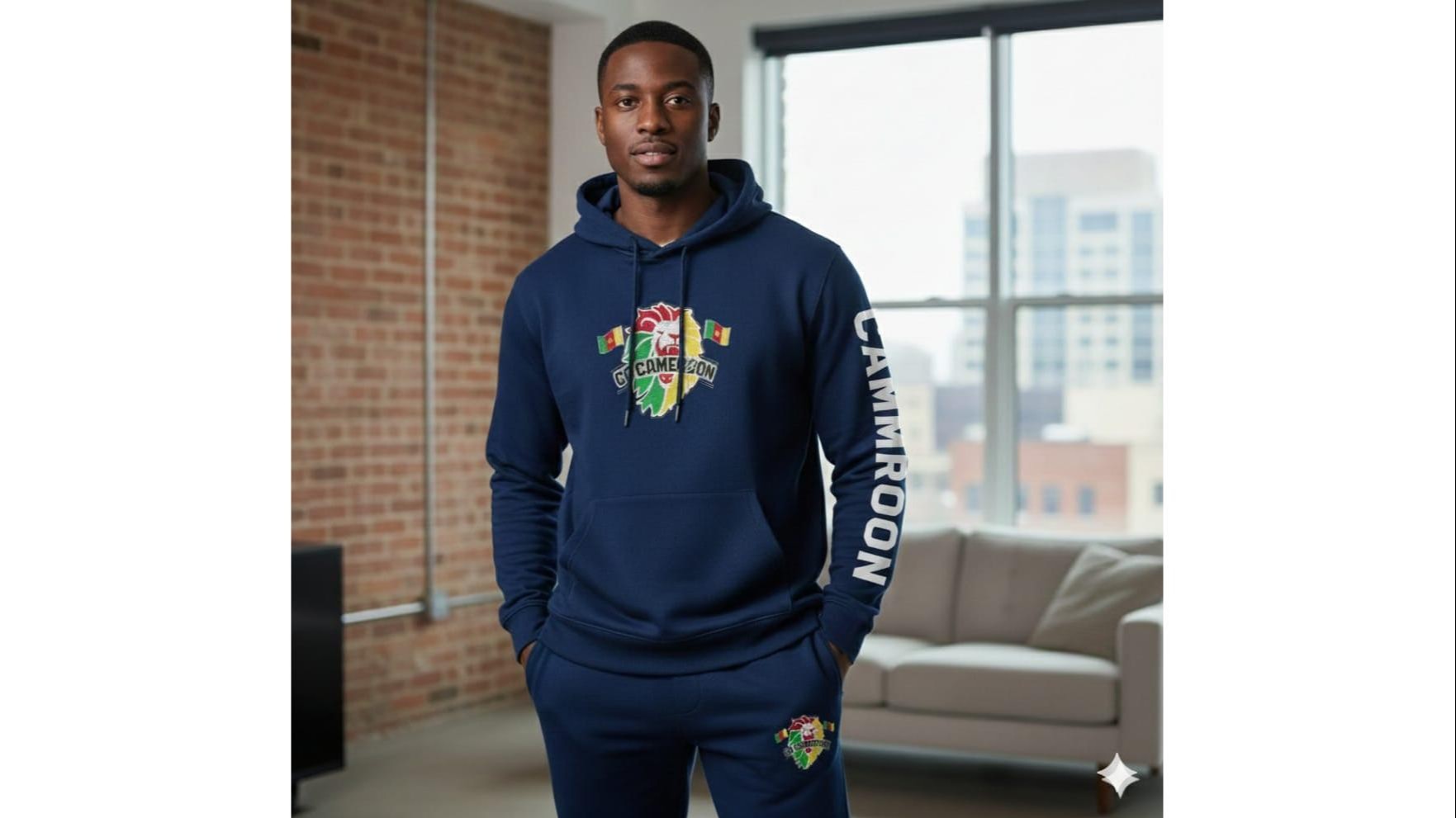 Ensembe jogging adulte Bleu