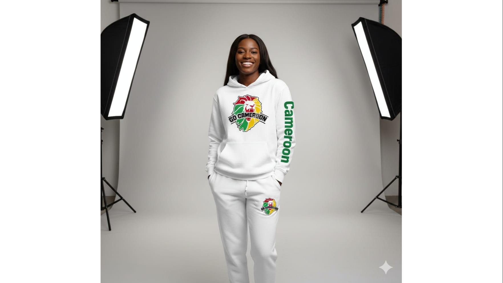 Ensembe jogging adulte Blanc