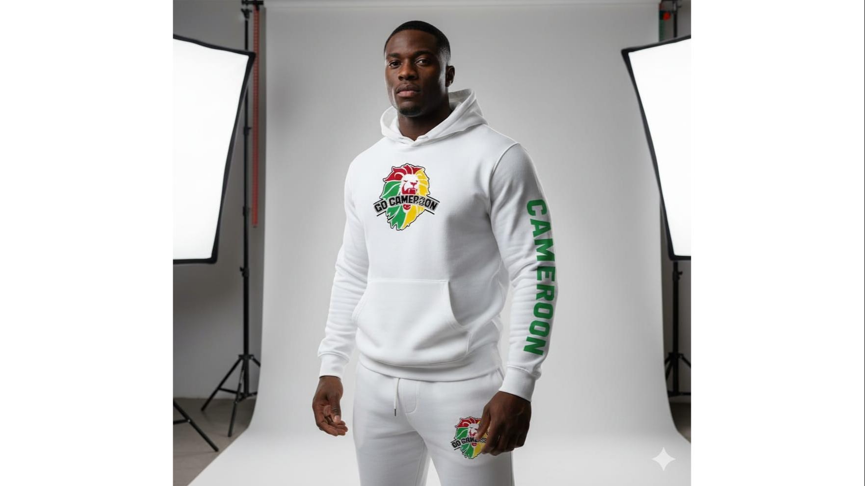 Ensembe jogging adulte Blanc