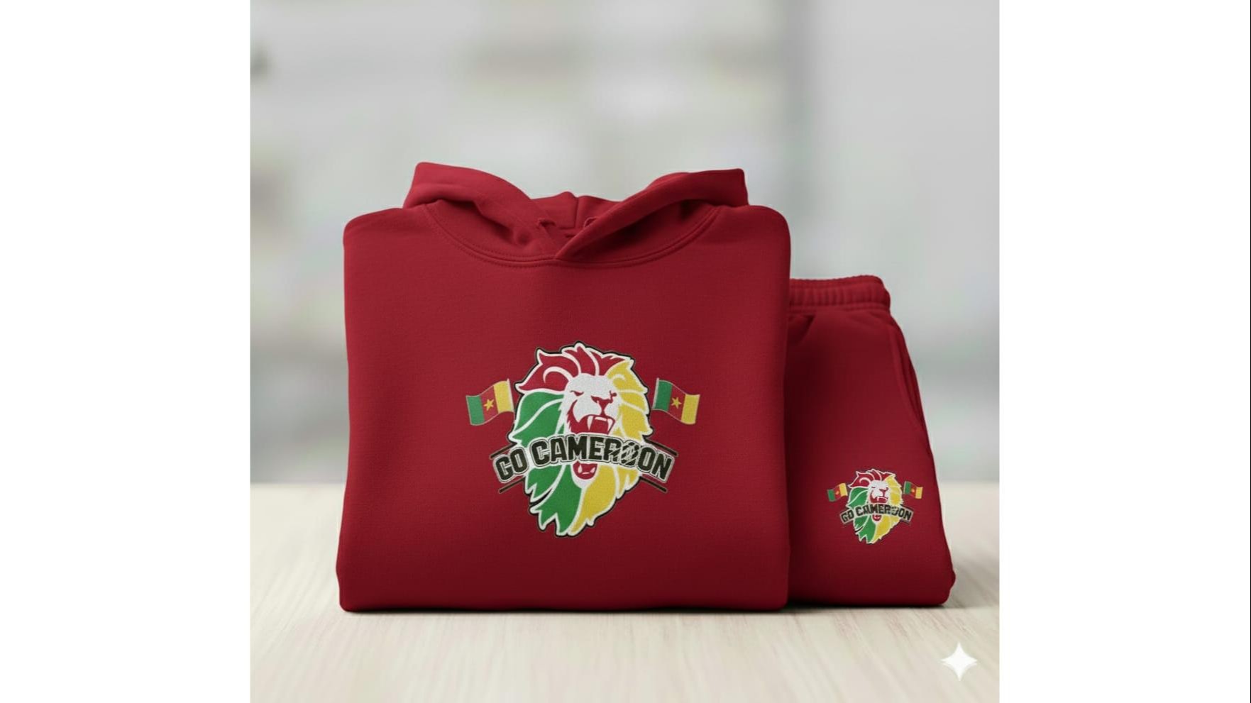 Ensembe jogging adulte Rouge