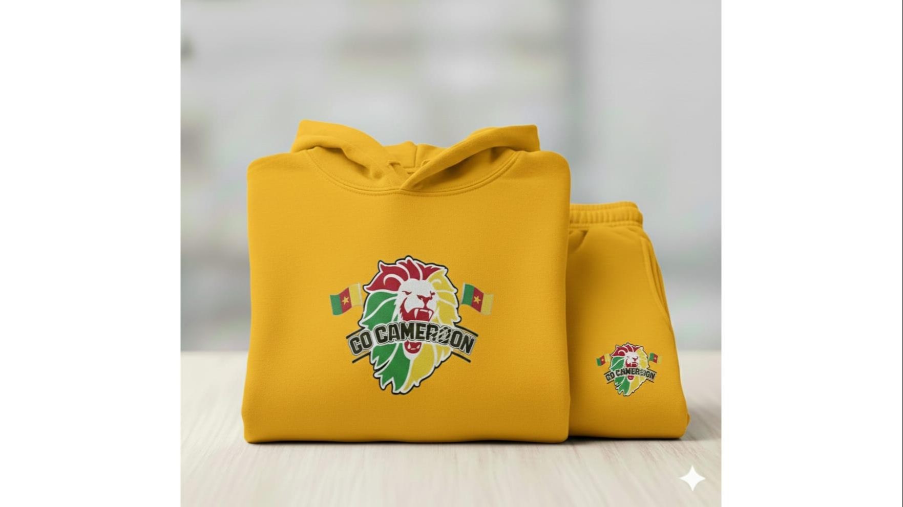 Ensembe jogging adulte Jaune