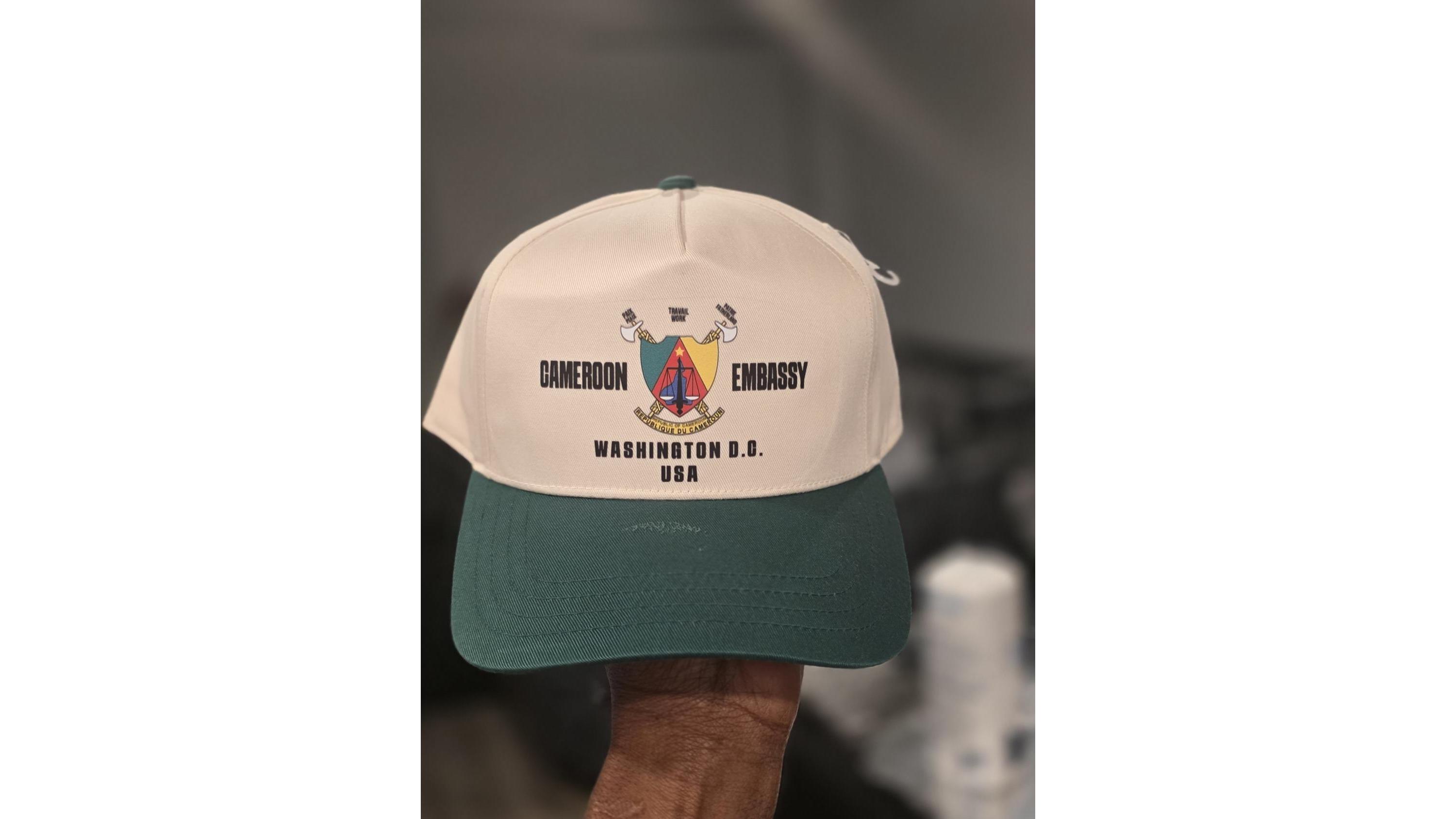 Casquette amabassade du cameroun