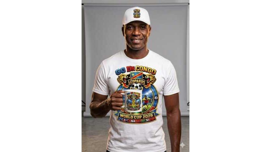 Bundle T-Shirt DR-CONGO + Mug + hat